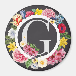Monogram Magnet