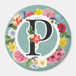 Monogram Magnet