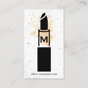 Monogram/Makeup Visitkort