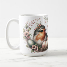 Monogram Mamma Bird Kaffemugg