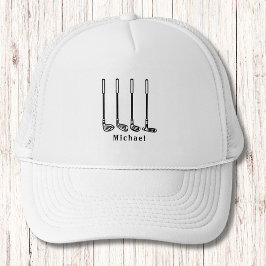 Monogram Manschett Hatt | Golfklubbor Hatt Keps