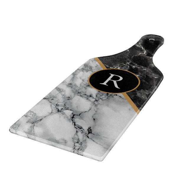Monogram Marble Caking Board (Hörn)