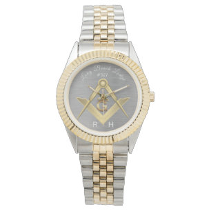 Monogram Masonic Lodge Armbandsur