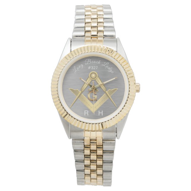 Monogram Masonic Lodge Armbandsur (Framsida)