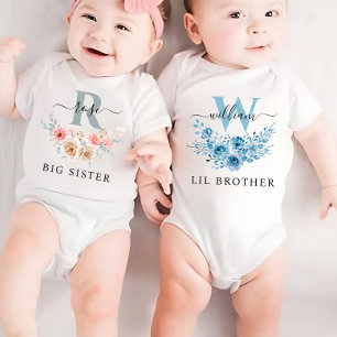 Monogram Matching Little Brother T Shirt