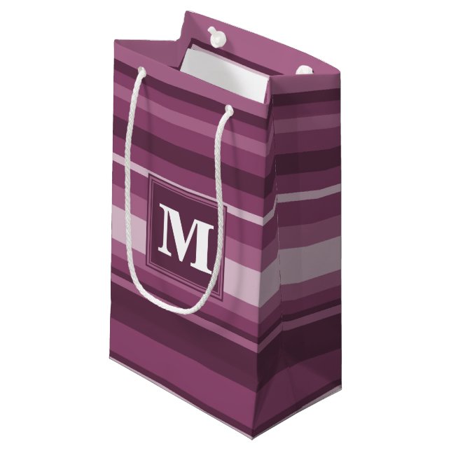 Monogram mauve rand (Framsidan Vinklad)