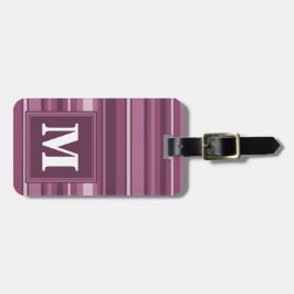 Monogram mauve rand bagagebricka
