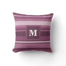 Monogram mauve rand
