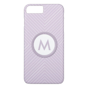 Monogram med schevron mönster