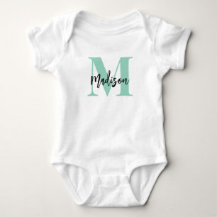Monogram med skript Namn T Shirt