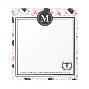 Monogram - Medicinsk design - Anteckningsblocket R Anteckningsblock