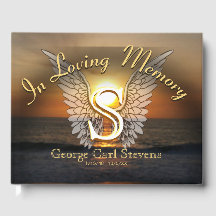 Monogram Memorial Guest Bok
