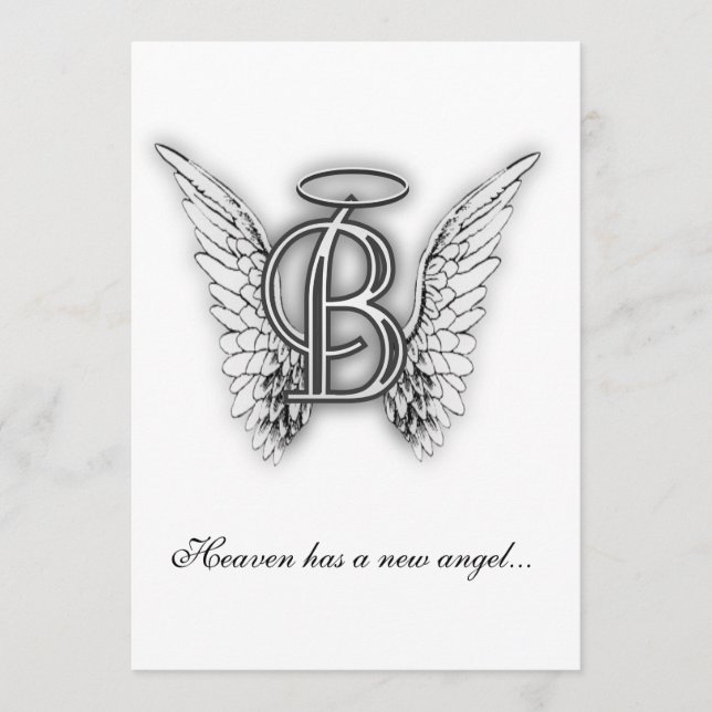 Monogram Memorial Tribute Brev B Program (Framsida)