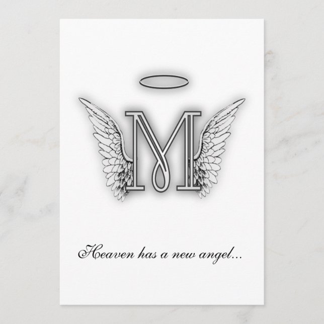 Monogram Memorial Tribute Brev M Program (Framsida)