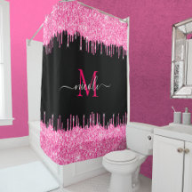 Monogram Metallic Shock rosa Drift på Black