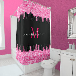 Monogram Metallic Shock rosa Drift på Black