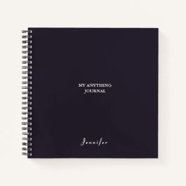 Monogram Minimal kolhalt Grått White Spiral