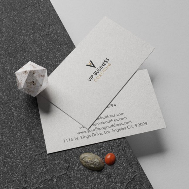 Monogram Minimalistisk Grå Linne (Skapare uppladdad)