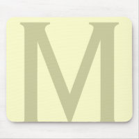 Monogram - minimalistiskt - lägg till ditt namn i
