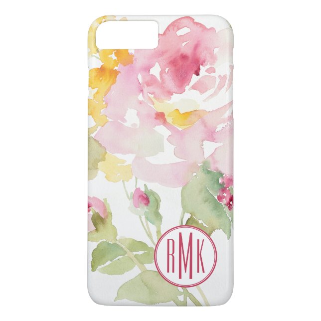 Monogram mitt- | - juli Case-Mate iPhone skal (Baksida)