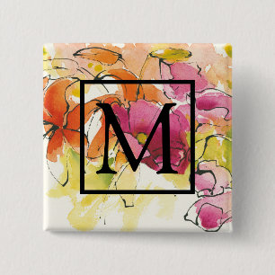 Monogram mitt- - juli knapp