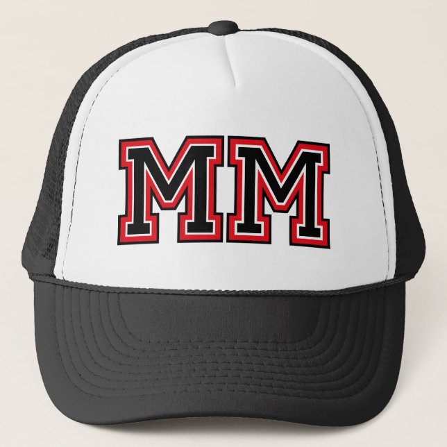 Monogram 'MM' Truckerkeps (Framsida)