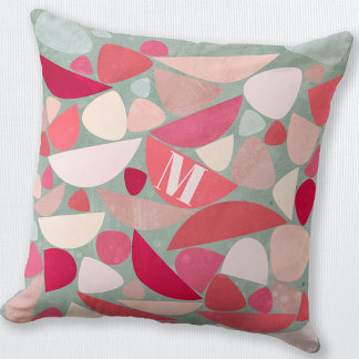 Monogram Modern Abstrakt Kudde