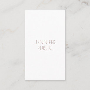 Monogram Modern Design-Professionell med enkel Ele Visitkort