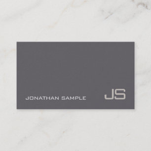 Monogram Modern Elegant Professionell Template Lux Visitkort