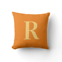 Monogram Modern enkel Orange