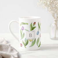 Monogram Modern Färgrik Tulpan