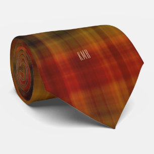 Monogram Modern höststift Mönster Necktie Slips