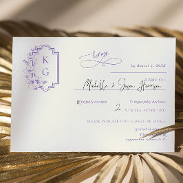 Monogram | Modern minimal Bröllop OSA