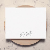 Monogram Modern Minimal handskriven skrift