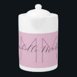 Monogram Modern Minimalist Namn Initialer<br><div class="desc">Trendig Modern Anpassa Professionell Enkel design. Du kan enkelt redigera information om produkten.</div>