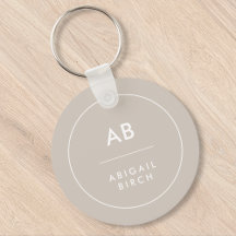 Monogram, modern, minimalistisk naturklyfta