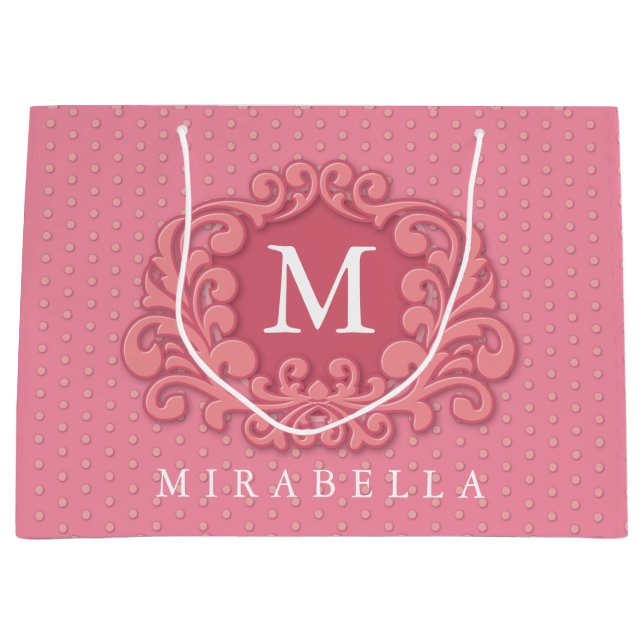 Monogram Modern Stilfull Skapa Ditt Eget (Framsidan)