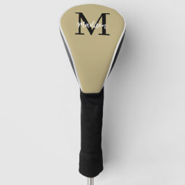 Monogram Modern Tan Black Sand