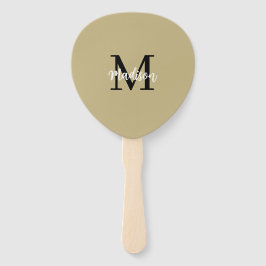 Monogram Modern Tan Black Sand