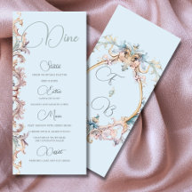 Monogram Monogram Meny för Bröllop ReEmergency Era