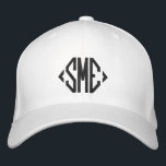 Monogram Monogrammed Initialer Anpassningsbar Pers Broderad Keps<br><div class="desc">Monogram Monogrammed Initialer Anpassningsbar Personlig Embroied Baseball Cap har det enkla,  moderna,  broderade monogrammet för initialer. Perfekt som en gåva till familj och vänner för födelsedag,  jul,  Fars dag,  Mors dag,  bröllop med mera. Skapat av Evco Studio www.zazzle.com/store/evcostudio</div>