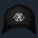 Monogram Monogrammed Initialer Anpassningsbar Pers Broderad Keps<br><div class="desc">Monogram Monogrammed Initialer Anpassningsbar Personlig Embroied Baseball Cap har det enkla,  moderna,  broderade monogrammet för initialer. Perfekt som en gåva till familj och vänner för födelsedag,  jul,  Fars dag,  Mors dag,  bröllop med mera. Skapat av Evco Studio www.zazzle.com/store/evcostudio</div>