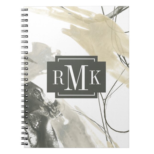 Monogram | Monokroma merum Anteckningsbok (Framsidan)