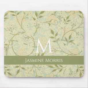 Monogram Morris Jasmine Vintage Blommönster Anpass Musmatta