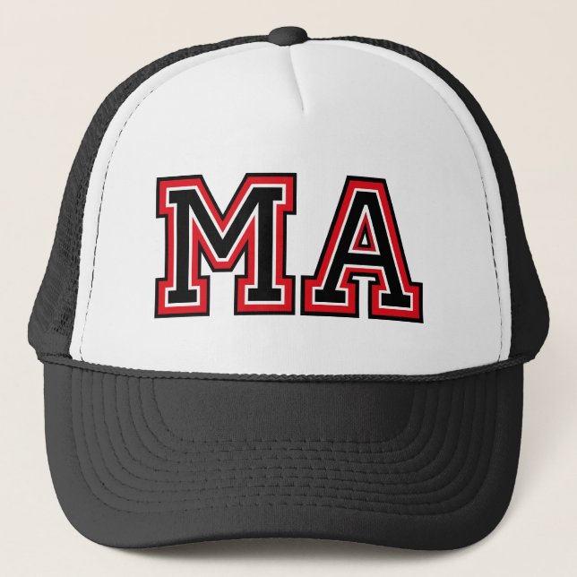 Monogram "MORSA" initialer Keps (Framsida)