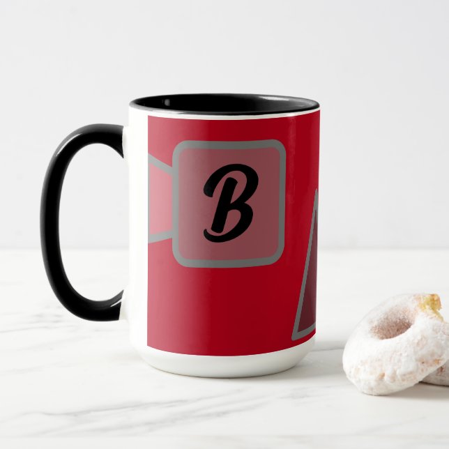 Monogram Mugg (Med munk)