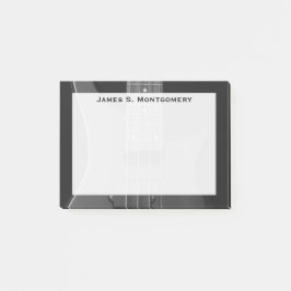 Monogram Music Electric Bass Guitar Post-it Block