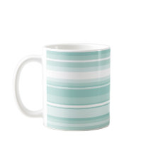 Monogram mynta grönt rand