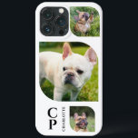 Monogram Namn 3 Photo Collage Simple Modern<br><div class="desc">Monogram Namn 3 Photo Collage Simple Modern Phone Case har en fotokollage av tre av dina favoritfoton med personlig namn och ett monogram i elegantens svarta skript på basen. Anpassa genom att redigera texten i de angivna textrutorna. Perfekt för födelsedag, jul, Mors dag och mycket mer. PHOTO TIP: centrera dina...</div>