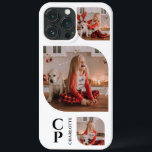 Monogram Namn 3 Photo Collage Simple Modern<br><div class="desc">Monogram Namn 3 Photo Collage Simple Modern Phone Case har en fotokollage av tre av dina favoritfoton med personlig namn och ett monogram i elegantens svarta skript på basen. Anpassa genom att redigera texten i textrutorna. Perfekt för födelsedag, jul, Mors dag och mycket mer. PHOTO TIP: centrera dina foton innan...</div>